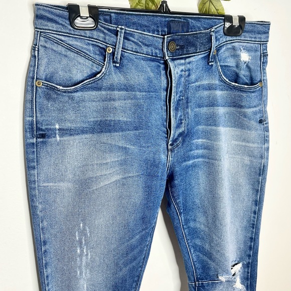 RtA Distressed Slim Leg Boyfriend Jeans - Picture 2 of 10